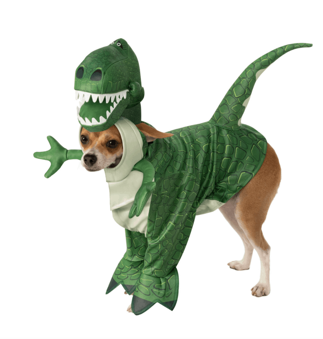 dog toy story alien costume