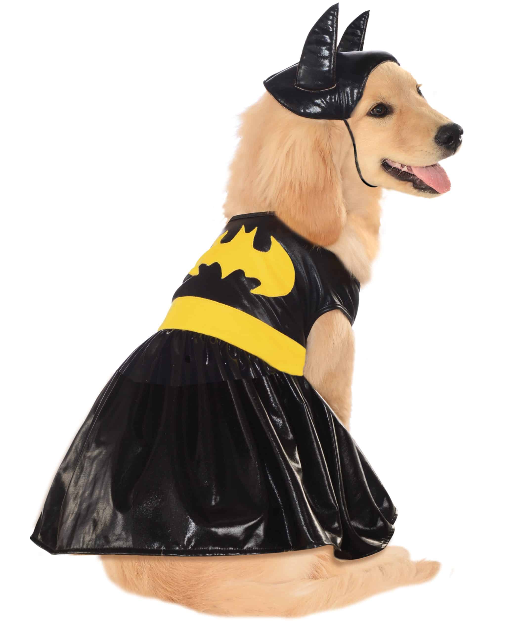 Classic Batman Pet Costumes Superhero Dog Cat Outfit 