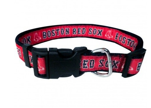 Boston Red Sox Dog Collar - Pet Costume Center