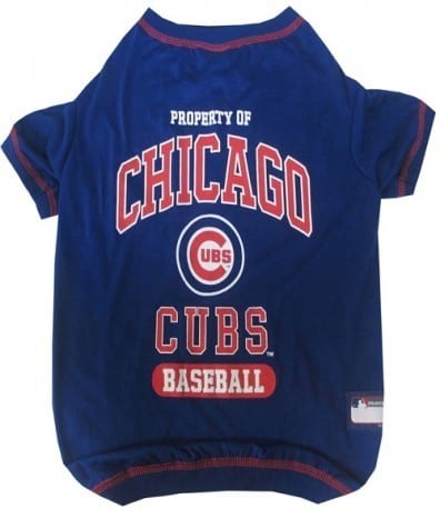 Chicago Cubs Dog Tee Shirt - Pet Costume Center