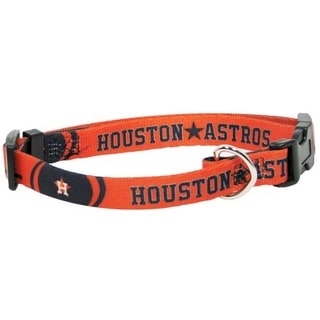 Houston Astros Dog Collar - Pet Costume Center