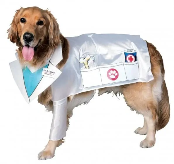 Vet Dr. Barker Dog Costume Pet Costume Center