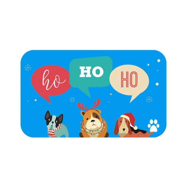 pet holiday gift card