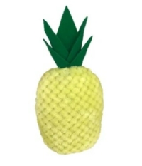 Pineapple Plush Dog Toy