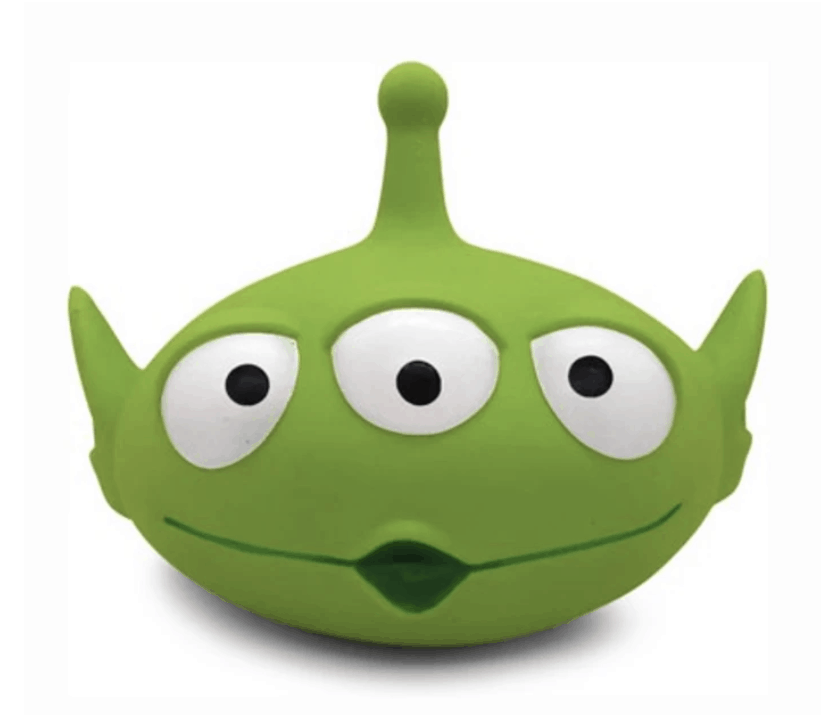 dog toy story alien costume