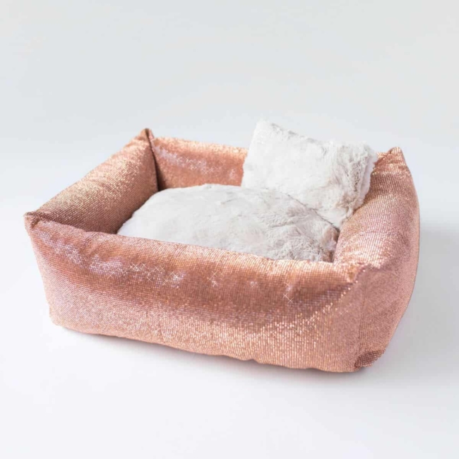 Luxury Crystal Dog Bed (champagne)