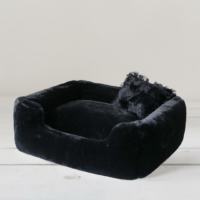 Luxury Divine Dog Bed (black)